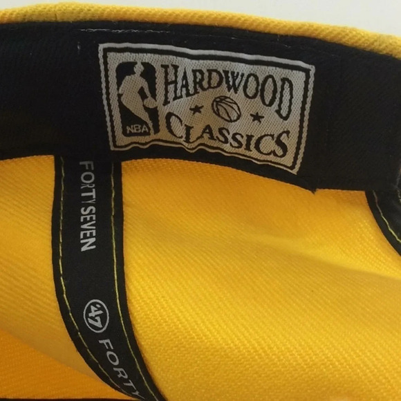‘47 Forty Seven NBA  Golden State Warriors SnapBack Hat - Picture 7 of 8